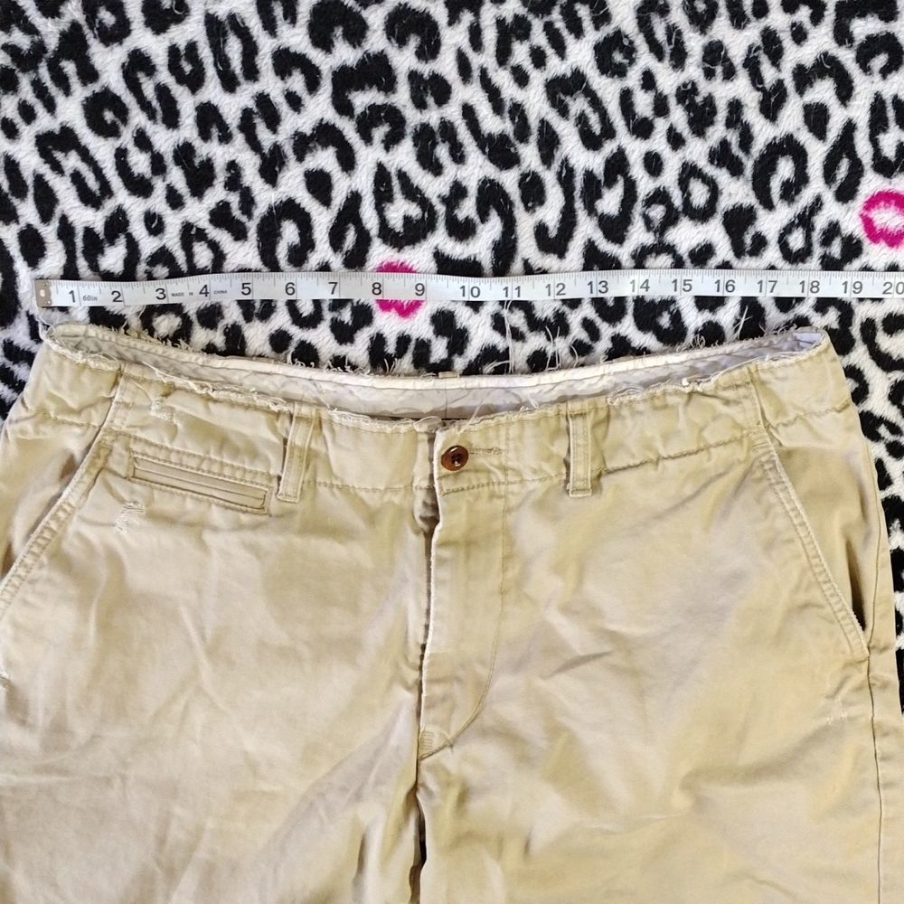 Polo Ralph Lauren Distressed Button DrawString Shorts - Picture 10 of 15